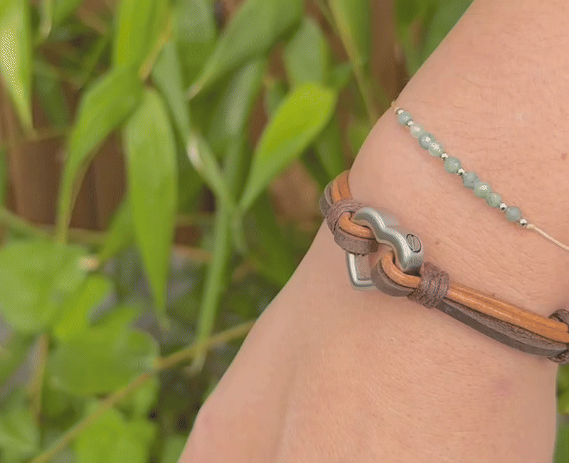 Small heart Urn bracelet