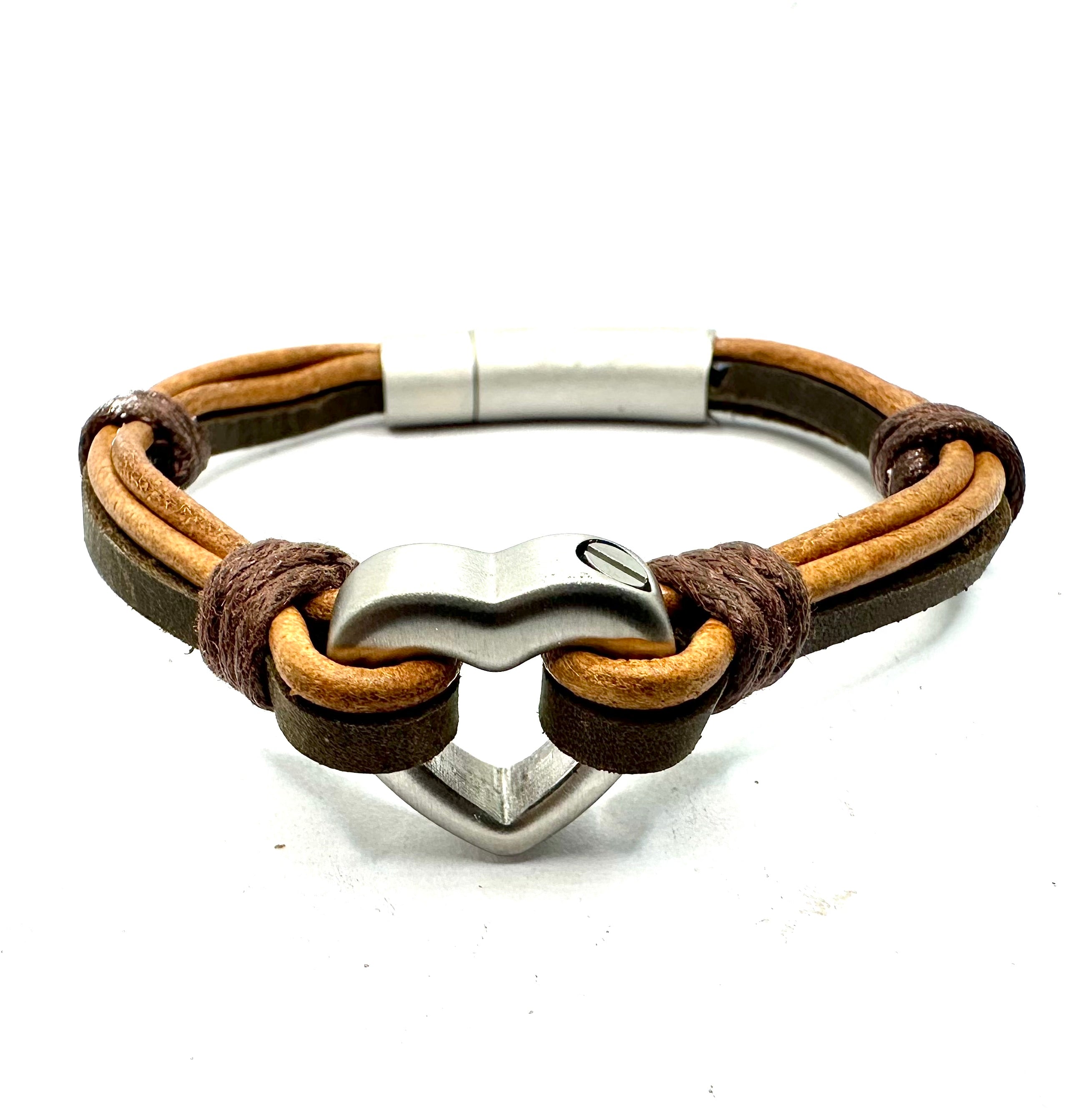 Small heart Urn bracelet