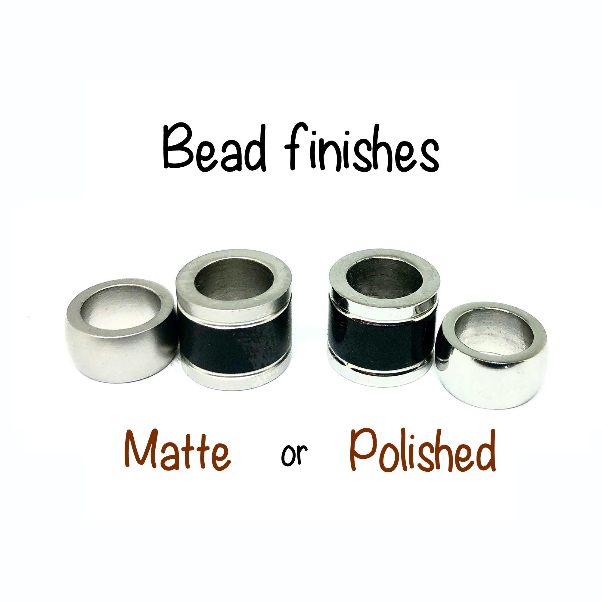 Optional Add-On - Black Accessory Beads