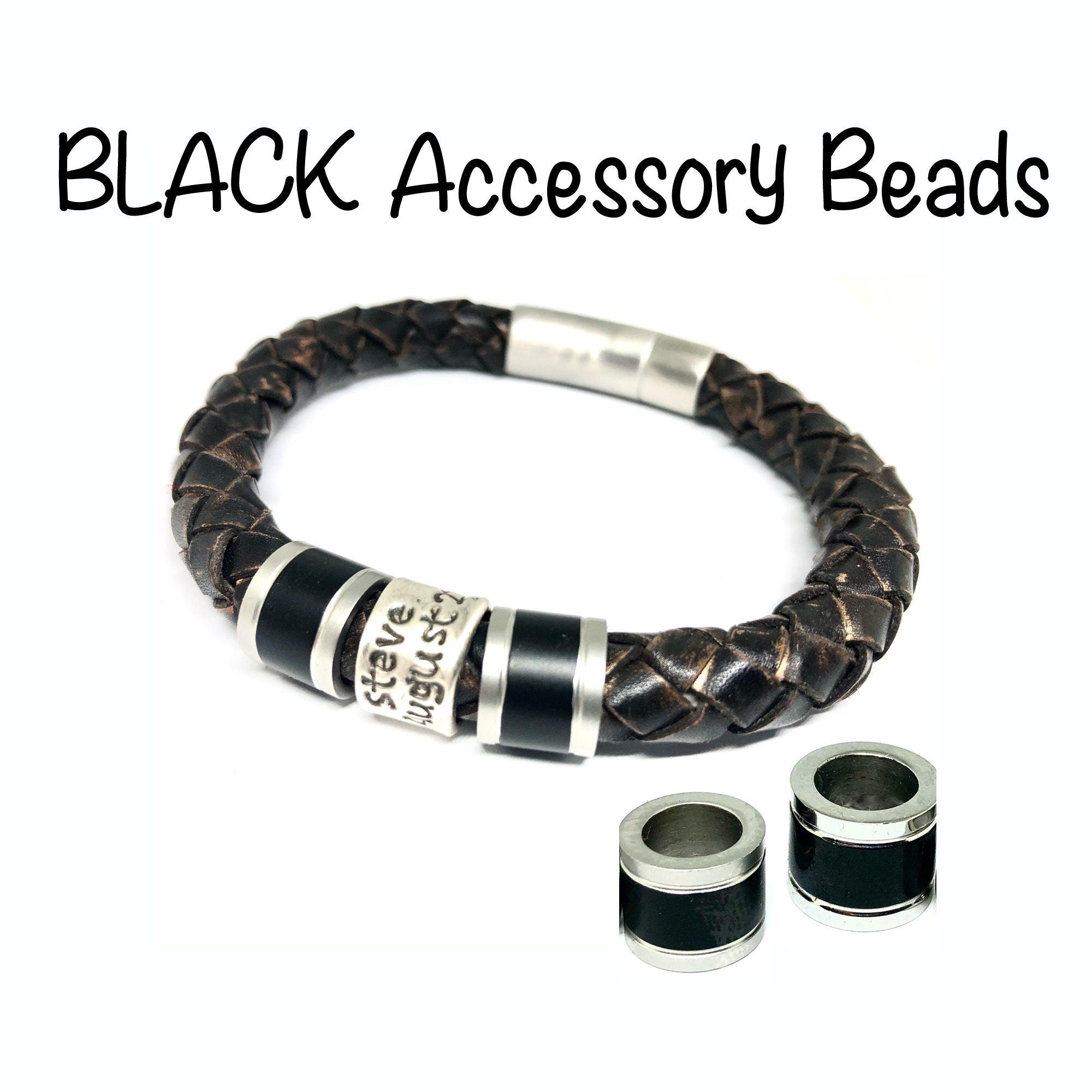 Optional Add-On - Black Accessory Beads