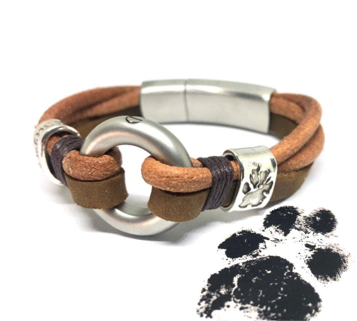 Actual Paw Print Bead