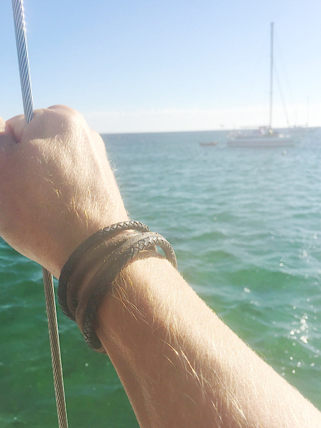 Wrap Bracelet, 4 Cord- No Bead