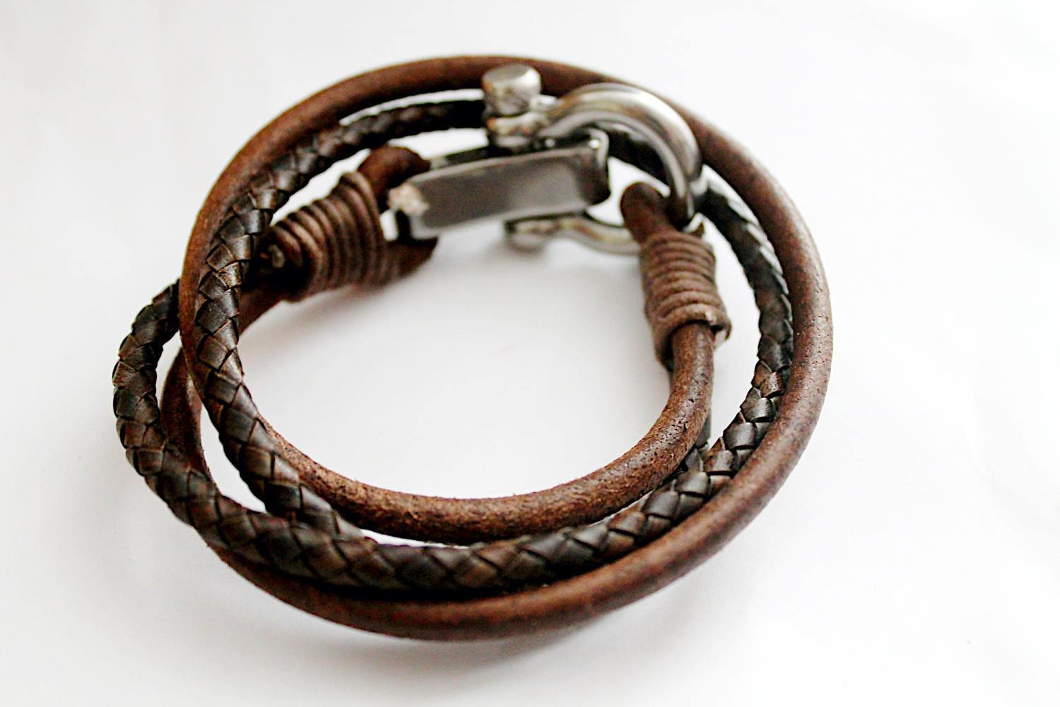 Wrap Bracelet, 4 Cord- No Bead