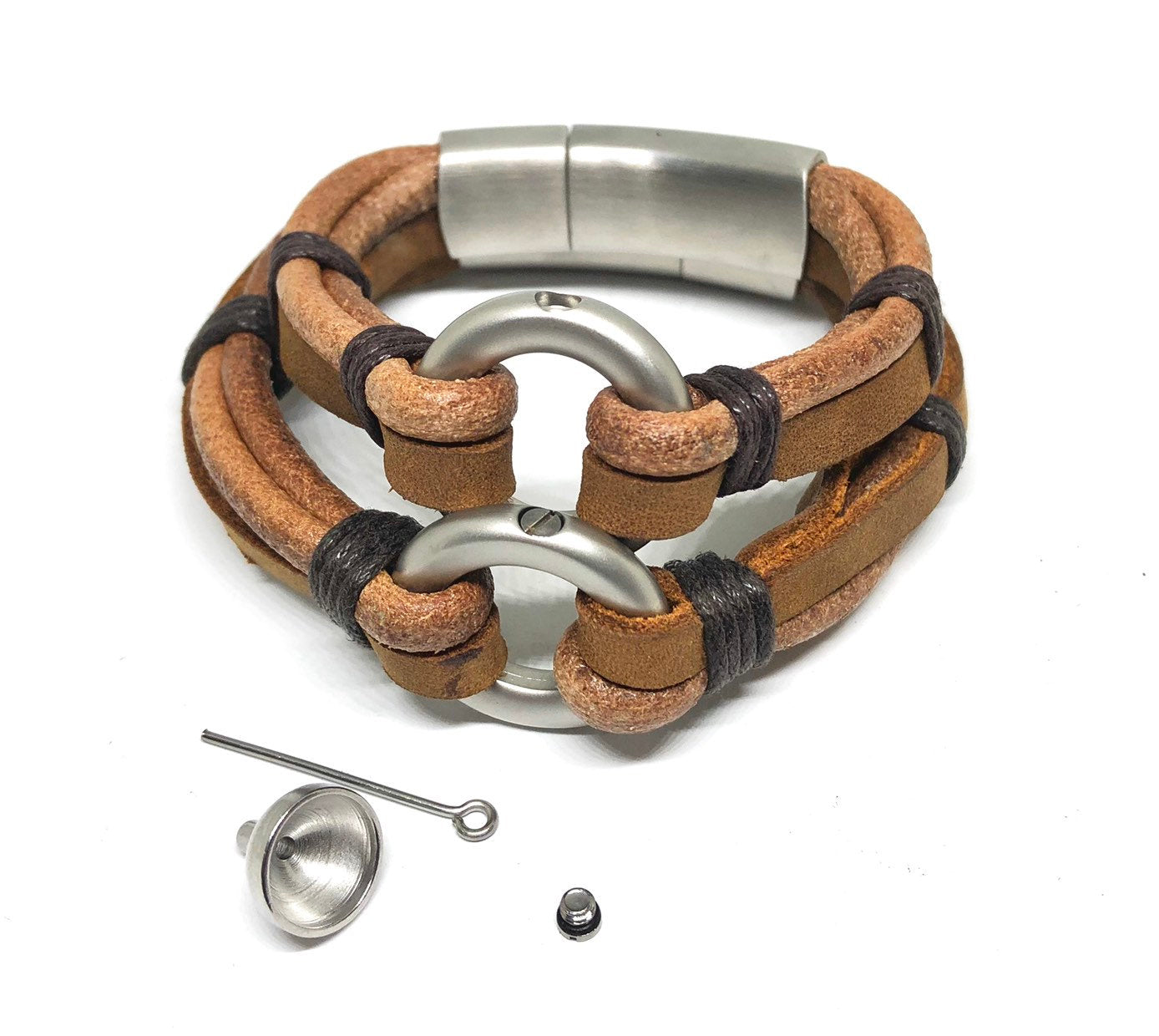 Mens Cremation Jewelry, Pet Ashes keepsake, Paw Print Bracelet, Paw Print Beads, Ashes Memorial Jewellery, Sympathy Gift for Men, Keepsake