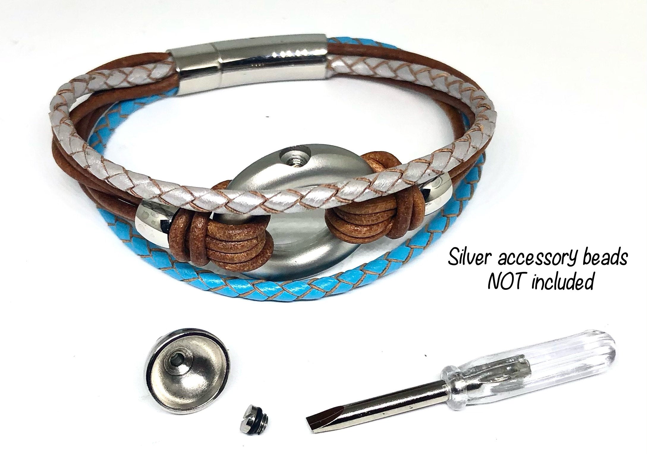 Cremation Jewelry, Leather Wrap Bracelet, Urns for Human Ashes, Ashes Memorial Bracelet, Womens Urn Bracelet For Cremains Urn for Baby Ashes