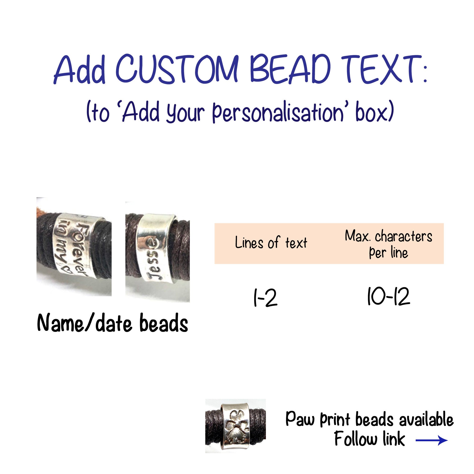 Mens Cremation Jewelry, Pet Ashes keepsake, Paw Print Bracelet, Paw Print Beads, Ashes Memorial Jewellery, Sympathy Gift for Men, Keepsake