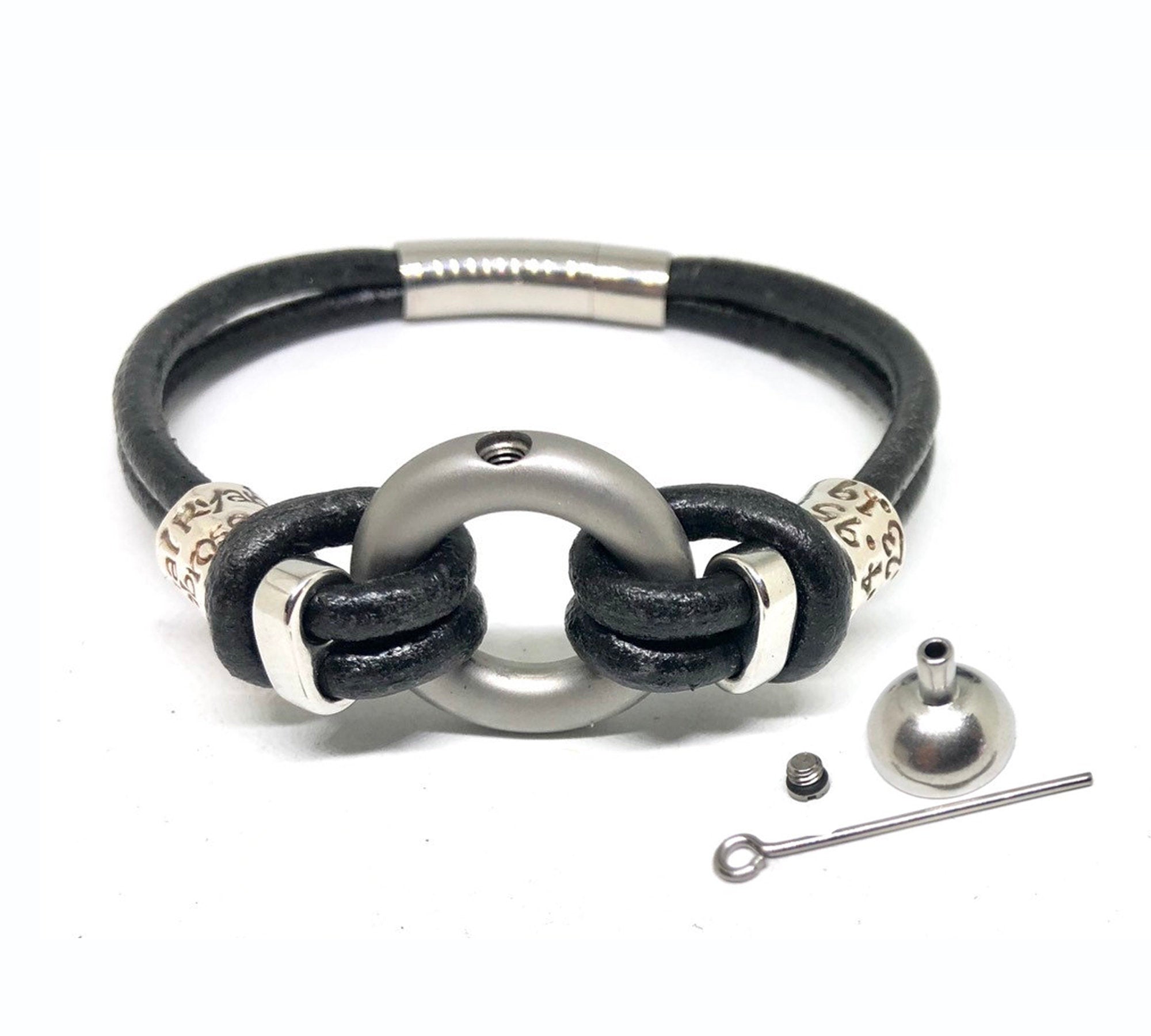Sympathy Gift For Men, Small Urns for Human Ashes, Bereavement Gift, Cremate Jewelry for Man, Pet Cremation Jewelry, Engraved Memorial Gift