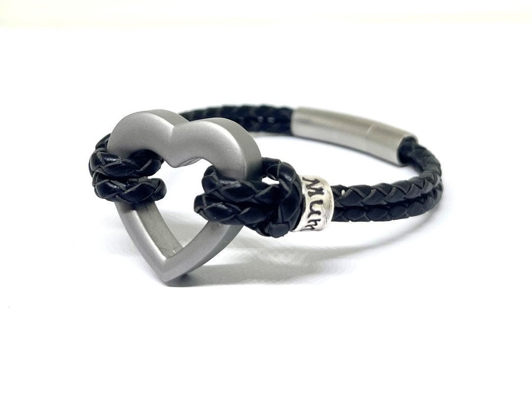 Heart Urn Bracelet For Cremains, Ashes Memorial Bracelet, Angel Baby Urn, Bereavement Gift, Urns for Human Ashes, Urn for Baby Ashes, Mother