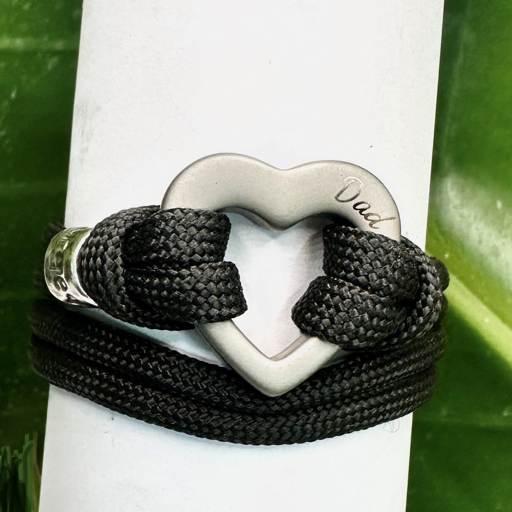 Heart Urn Cremation Bracelet, Custom Paracord Bracelet for Ashes, Cremation Jewelry Urn Bracelet for Ashes Keepsake, Memorial Bracelet Homme