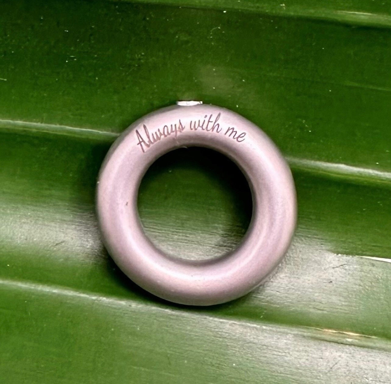 Engraved Urn, Cremation Charm, Memorial Keepsake, Urn for Cremains, Human Ashes, Pet memorial, Grief Gift, Remembrance Jewelry, Circular Urn