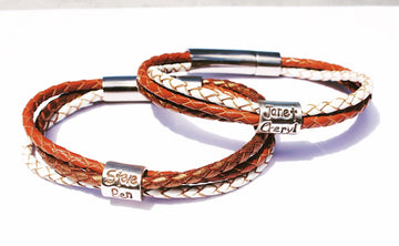 Womens Bracelet, Mothers Day Gift, Womens Leather Bracelet, Charm Bracelet, Silver Charm Bracelet, Leather Bracelet, Pandora, Mother Day