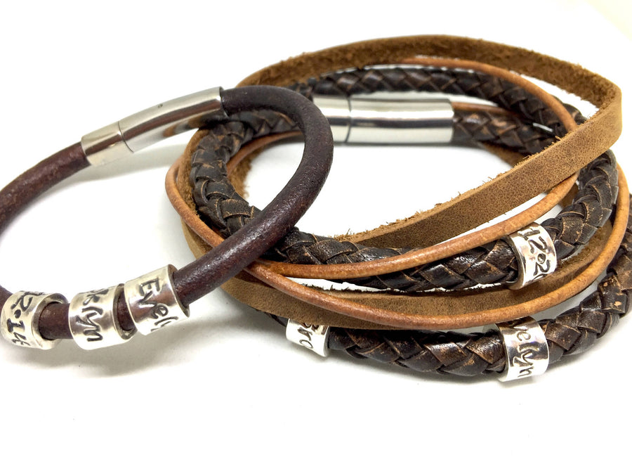 Customised Couples Bracelets