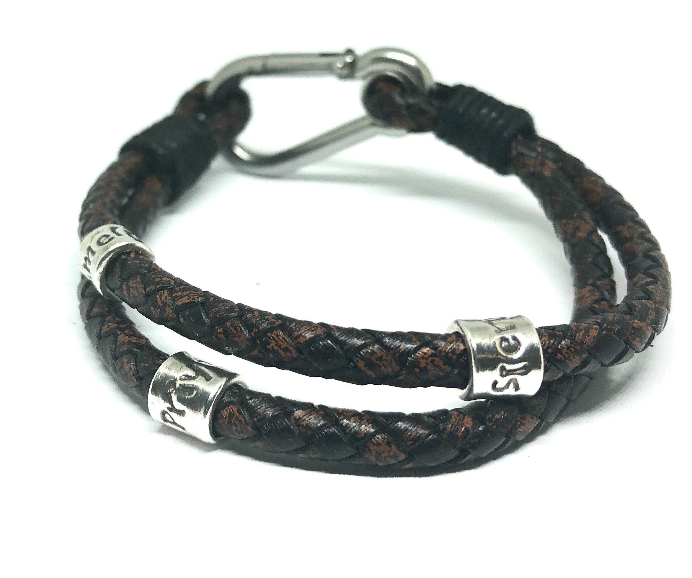 Mountain Lover Climbing Bracelet, Rope Bracelet, Carabiner Clip, Coordinate Bracelet, Latitude Longitude Bracelet, Mens Morse Code Bracelet