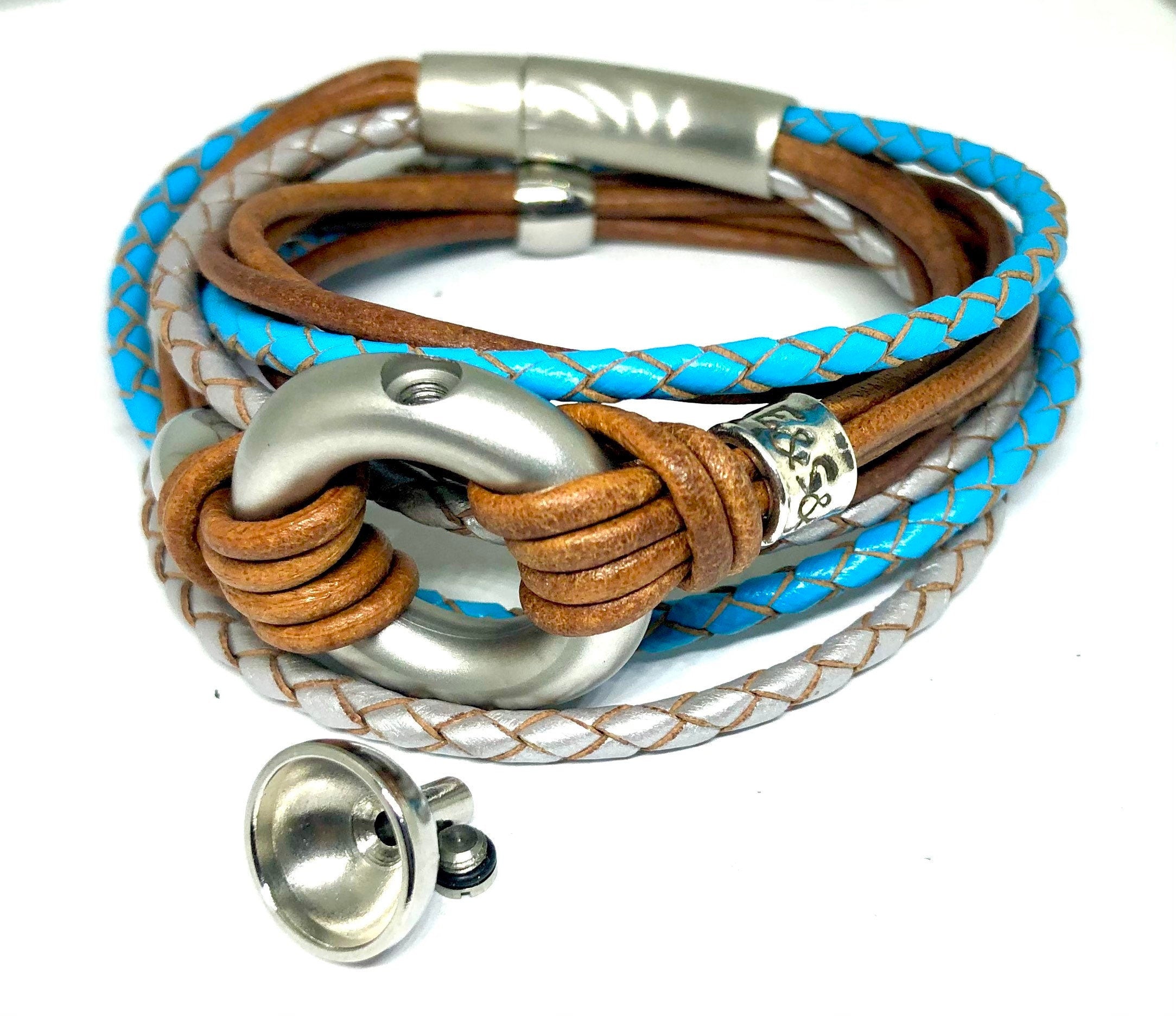 Silver Heart Urn Cremate Jewelry, Womens Urn Bracelet For Cremains, Sympathy Gift Loss of Mother, Love Urn Jewelry, Baby Urn for Human Ashes