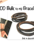 Dad Christmas Gift, Bracelet for Men, Dad Bracelet, Cuff Bracelet, mens Personalised Bracelet, Mens leather Bracelet, Wrap Bracelet