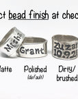 Custom Bracelet, Engraved Bracelet, Mens Leather Wrap Bracelet, Fathers Day Gift, Mens Personalised Bracelet, New Dad Gift, Mens Jewelry