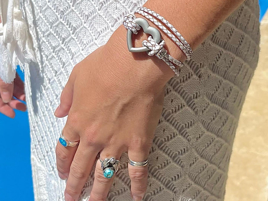 Personalised Heart Urn Bracelet, Memorial Bracelet Ashes, Women's Urn Bracelet For Cremains, Memorial Bracelet for Pets, Cremation Jewellery