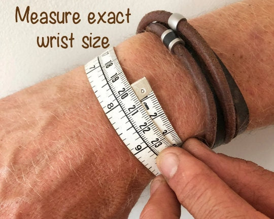 Urn Bracelet, Modern Pet Urn, Ashes Jewellery, Brown Double Wrap Leather Bracelet, Personalised Leather Engraved Memorial Bracelet